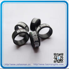 Moda jóias pulseira de silicone anel de dedo